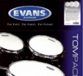 Naciągi perkusyjne Evans ETP-EC2SCTD-2
